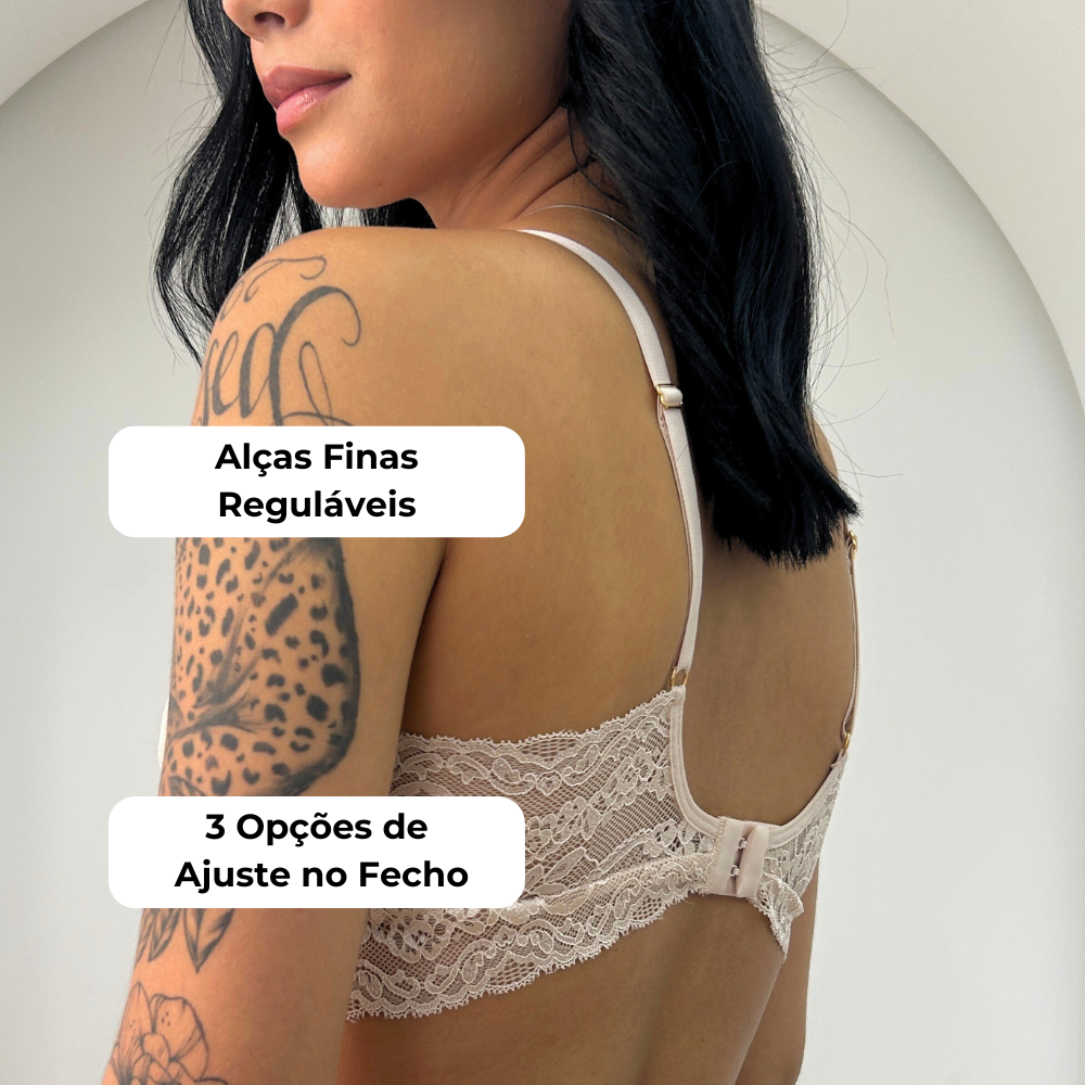 Sutiã Aurora - com Renda Delicada