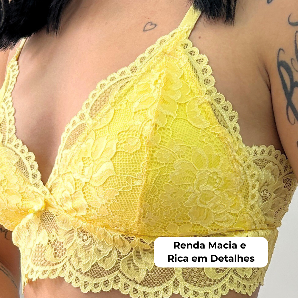 Sutiã Aurora - com Renda Delicada