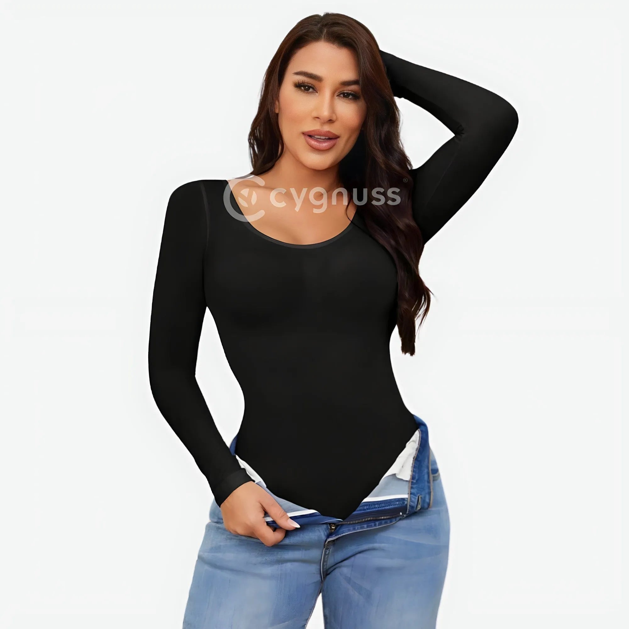 Body Premium Modelador - com Manga Longa