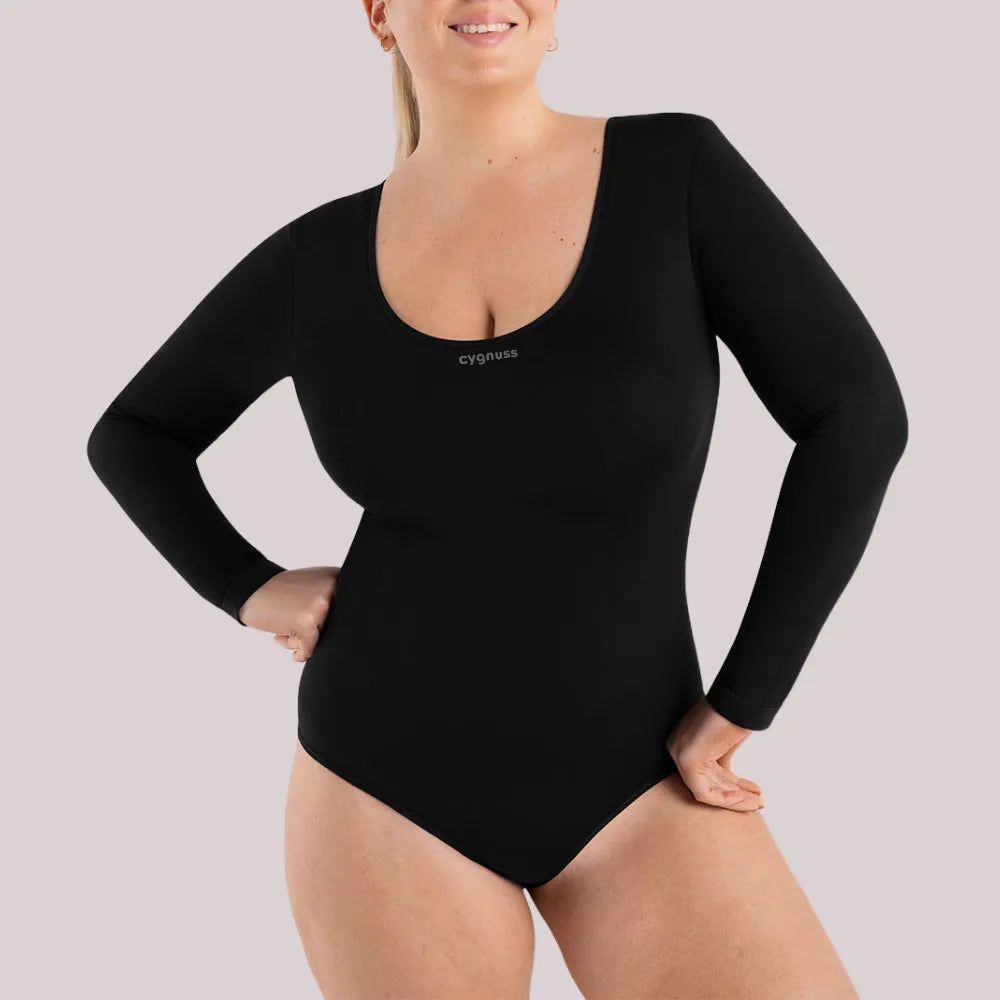 Body Premium Modelador - com Manga Longa